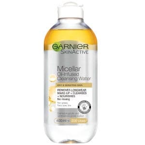 Garnier Micellar Water Oil Infused Facial Cleanser and Makeup Remover 400ml - Image 1