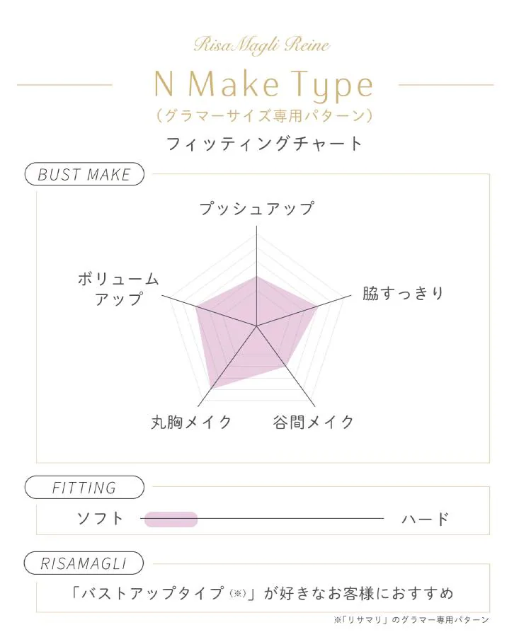 【アリーナ】 ブラジャー （G-H） ＜N Make Type＞ thumbnail 15
