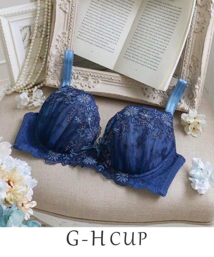 リゼット ブラジャー (G-H) ＜Glamor Bra／バストアップタイプ＞ - Image 1