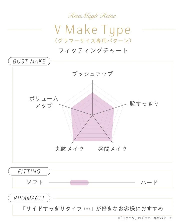 ダニエラ ブラジャー (G-H) ＜V Make Type＞ thumbnail 17