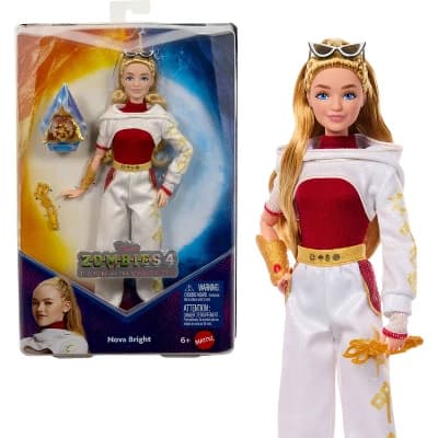 Disney Zombies 4: Dawn of the Vampires Nova Bright Doll with Movie-Inspired Outfit & Accessories - Image 1