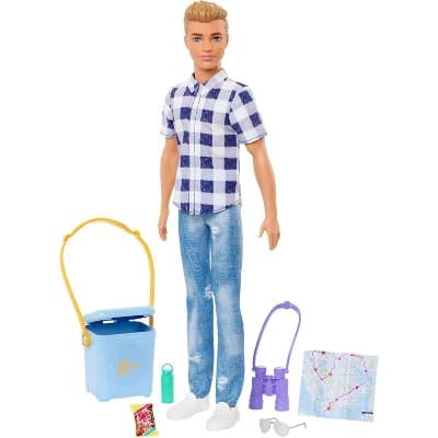 Barbie It Takes Two Ken Doll & Camping Accessories,