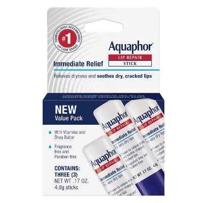 Aquaphor Lip Repair Stick - 3pk/0.51oz - Image 1