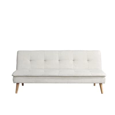 Serta Tyler Convertible Sofa Woven Cream - Image 1