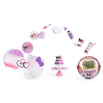MGA's Miniverse Make It Mini Hello Kitty and Friends Series 2: Sanrio Accessory Pieces, Polypropylene Material, Food Theme - Image 1