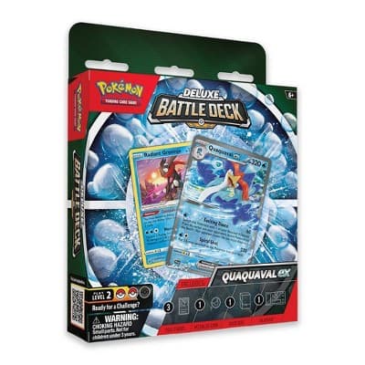 Pokémon Trading Card Game: Quaquaval ex Deluxe Battle Deck