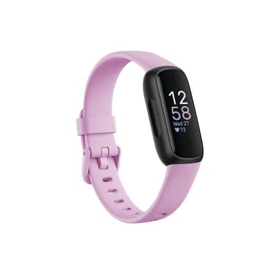 Fitbit Inspire 3 Activity Tracker - Black with Lilac Bliss Band - Image 1