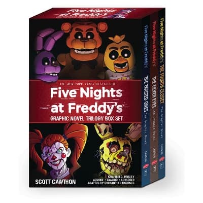Five Nights at Freddy's Graphic Novel Trilogy Box Set - (Five Nights at Freddy's Graphic Novels) by  Scott Cawthon & Kira Breed-Wrisley - Image 1