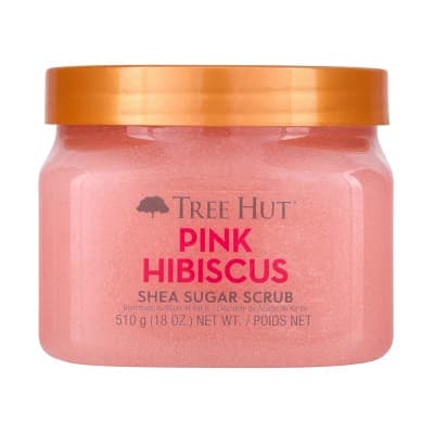 Tree Hut Pink Hibiscus Shea Sugar Body Scrub - 18oz - Image 1