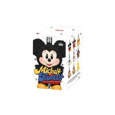 POP MART: Mickey Family Cute Together Keychain - 1 Blind Box - Image 1