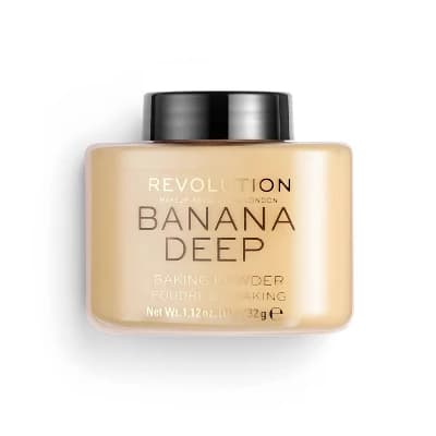 Makeup Revolution Loose Baking Powder - Banana Deep - 1.12oz - Image 1