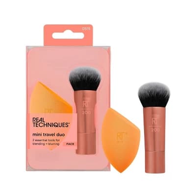 Real Techniques Mini Brush and MCS Sponge Duo - Image 1
