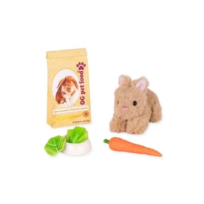 Our Generation Mini Plush Pet Bunny Accessory Set for 18" Dolls - Image 1