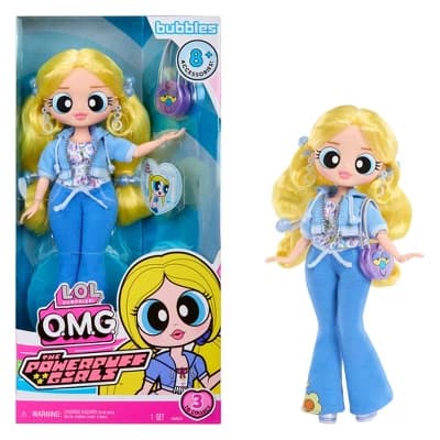 L.O.L. Surprise! OMG The Powerpuff Girls Doll - Bubbles - Image 1