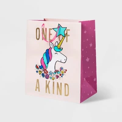 XLarge Happy Birthday Gift Bag Purple/Pink - Spritz™ - Image 1