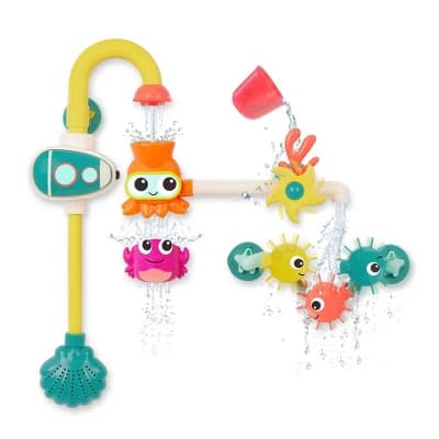 B. toys - Bath Pump Toy & Drip Cups - Wonder-Full Waterworks - Image 1