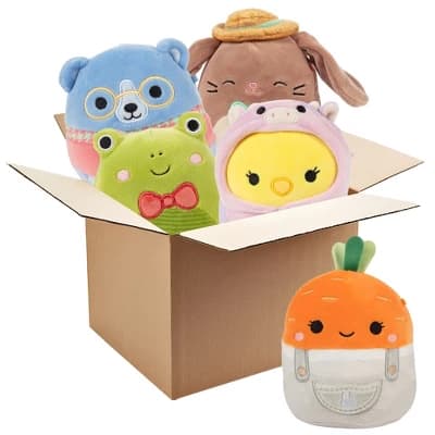Squishmallows 5" Mystery Box Easter Plush 5 Pack - Officially Licensed Kellytoy - Collectible Soft & Squishy Mini Easter Stuffed Animal Toy - Image 1