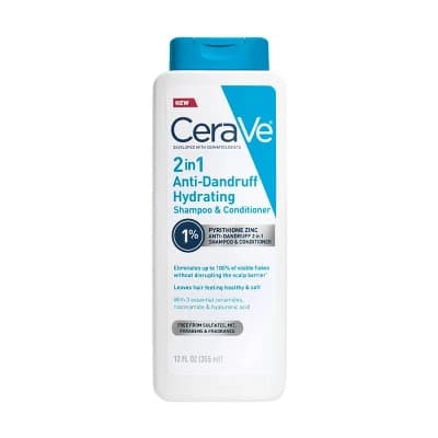 CeraVe Anti-Dandruff 2-in-1 Shampoo & Conditioner - 12 fl oz - Image 1
