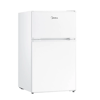Midea 3.1 cu ft Compact Freestanding Refrigerator White: Energy Star, Reversible Door, Dorm Fridge - Image 1