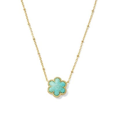 Kendra Scott Cassie Pendant Necklace - Teal Amazonite