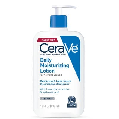 CeraVe Daily Moisturizing Face and Body Lotion for Normal to Dry Skin – 16 oz - Image 1