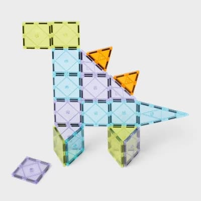Magnetic Tiles Yellow Tin - Gigglescape™ - Image 1