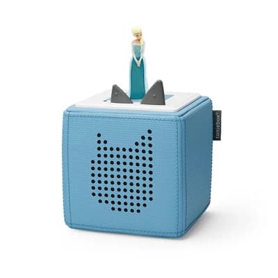tonies Disney Frozen Toniebox 1 - Blue: Learning System Accessory, Music Player, PVC Material, Elsa Character - Image 1