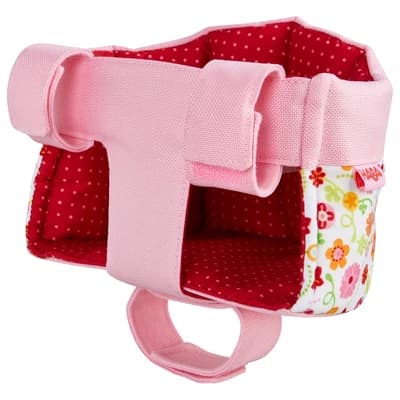 HABA Soft Doll Bike Seat – Baby Doll Accessories for Toddler and Seat Attachment for Scooters, Trikes & Bikes for Toddlers 18+ Months - Image 1
