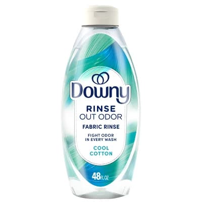 Downy Cool Cotton HE Compatible Rinse & Refresh Laundry Odor Remover and Fabric Softener - 48 fl oz - Image 1