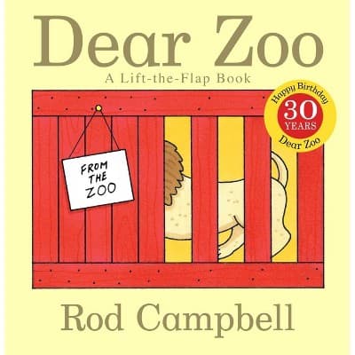 Dear Zoo Board Book by Rod Campbell