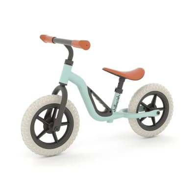Chillafish Charlie Breeze 10" Kids' Balance Bike - Mint Green: Adjustable Handlebar & Seat - Image 1
