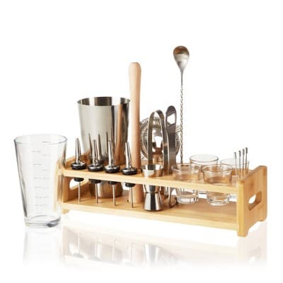 True Barware 20-Piece Bar Kit