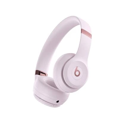 Beats Solo 4 Bluetooth Wireless On-Ear Headphones - Cloud Pink - Image 1