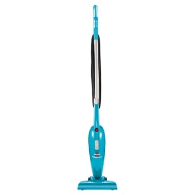 FeatherWeight Lightweight Stick Vacuum: Bissell, Bagless, Turquoise Blue, Electric, Hard Floor, Pet Hair, 1 Speed, 15ft Cord - Image 1