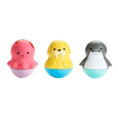 Munchkin Bath Bobbers Floating Mold-Free Marine Animal Tub Toys for Babies & Toddlers - Image 1