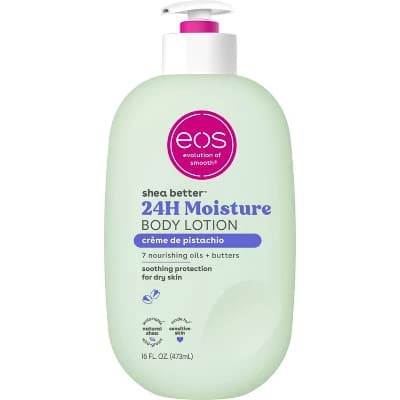 eos Shea Better 24H Moisture Body Lotion - Crème de Pistachio - 16 fl oz - Image 1