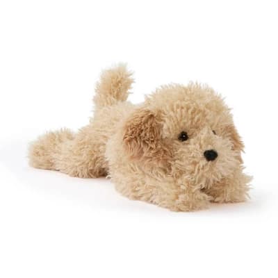 FAO Schwarz Lying Cockapoo 15" Stuffed Animal - Image 1
