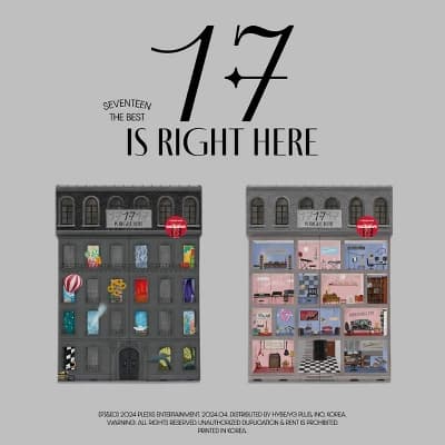 SEVENTEEN - SEVENTEEN BEST ALBUM '17 IS RIGHT HERE' (Target Exclusive, CD) - Image 1