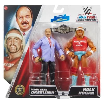 WWE Main Event 2-Packs 19 Hulk Hogan & Mean Gene Okerlund Action Figure - Image 1