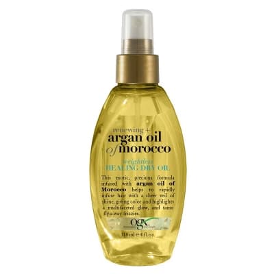 OGX Renewing + Argan Oil of Morocco Weightless Healing Dry Oil Lightweight Hair Oil Mist - 4 fl oz - Image 1