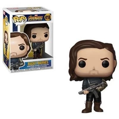 Funko Pop! Marvel: Avengers Infinity War - Bucky Barnes Vinyl Figure #418 #35775 - Image 1