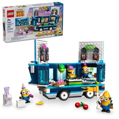 LEGO Despicable Me 4 Minions' Music Party Bus 75581 - Image 1