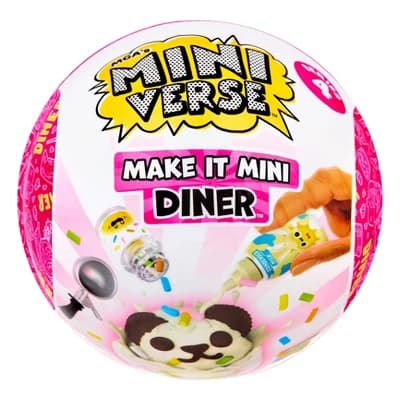 MGA's Miniverse Make It Mini Diner Series 4: Includes Accessory Pieces for Creative Play - Image 1