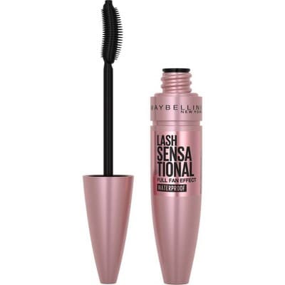 Maybelline Lash Sensational Lengthening Mascara - Waterproof Brownish Black - 0.32 fl oz - Image 1