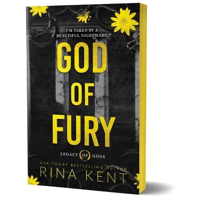 God of Fury (Deluxe Edition) - (Legacy of Gods) by Rina Kent (Paperback) - Image 1
