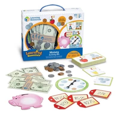 Learning Resources Money Activity Set, Teacher Supplies - Image 1