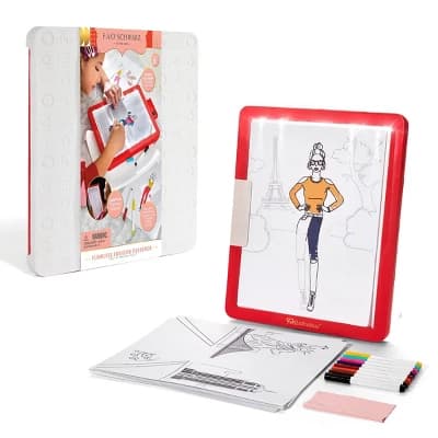 FAO Schwarz Flawless Fashion Designer Light-Up Tracing Tablet - Image 1