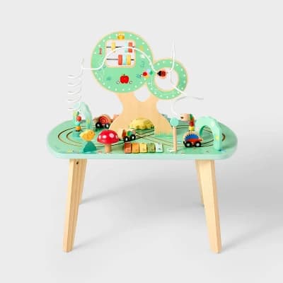 Activity Table - Gigglescape™: Music & Multiple Activities, Wood & Metal, Ages 2+, Creative Thinking, Fine Motor Skills - Image 1