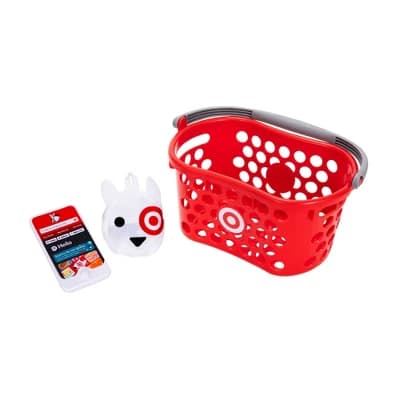 Target Toy Shopping Basket - Red - Image 1