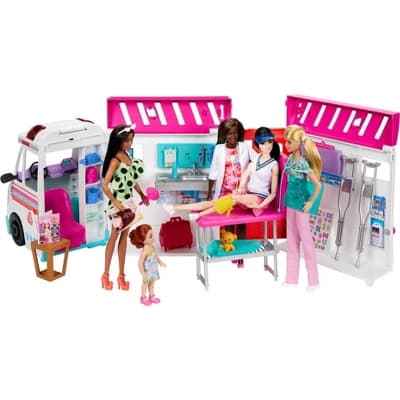 Barbie Transforming Ambulance and Clinic Playset (Target Exclusive) - Image 1